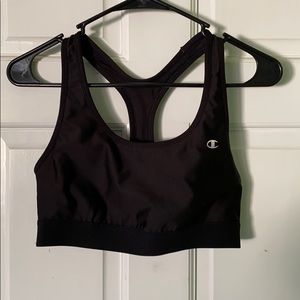 Black Champion sports bra